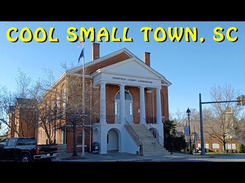 VIDEO OVERVIEW OF EDGEFIELD, SC - Famous Small Town In The South - #history #travel #travelvlog