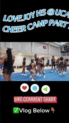 Day 1 at UCA Cheer Camp! Lovejoy High School Behind the Scenes & Highlights #cheerleader #cheersquad