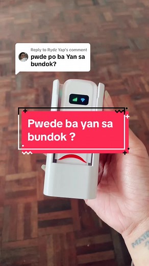 Pocket Wifi: Malakas na Signal kahit sa Bundok