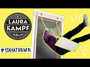 Plywood Indoor Swing (no holes, no screws in the wall)