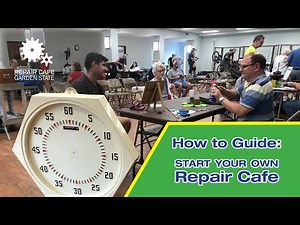 How to Start a Repair Café