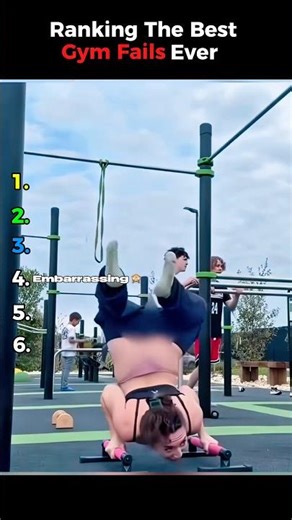 Ranking The Best Gym fails moments #shorts #gym #fail