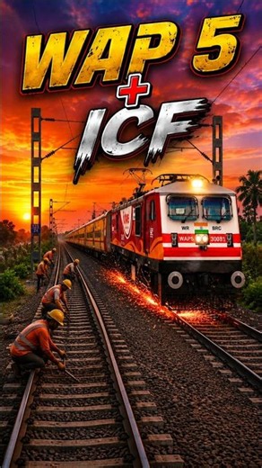🔥 WAP 5 + ICF High Speed Run | Microsoft Train Simulator Gameplay | Sunset Cinematic | DSW