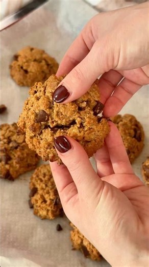 COOKIES AVOINE CHOCO 🍫⏱️ #collations #pertedepoids #recettesimple
