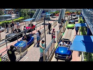 4K Autopia FULL ON-RIDE POV at Disneyland [July 2023]