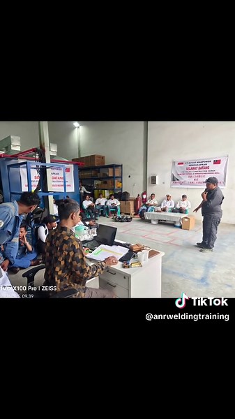 Job Perdana di ANR Welding Training Bengkong