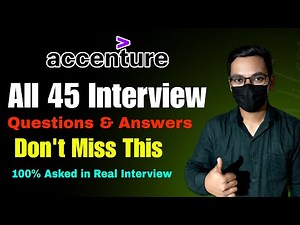 All 45 Accenture Interview Questions & Answers 2026 | Accenture Interview Questions Crack Interview