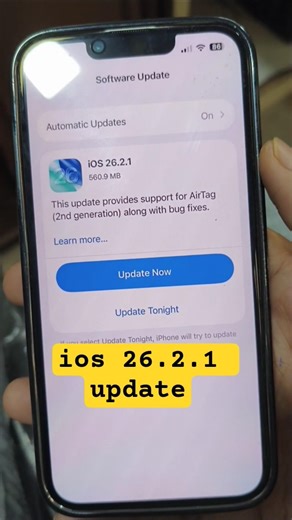 ios 26.2.1 update|software update|new software update| ios new update|ios february update|update2026