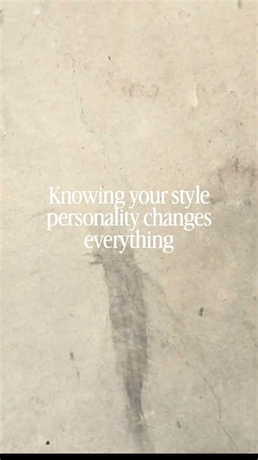 It grounds you, helps you understand why behind your preferences & gives you direction for wardrobe