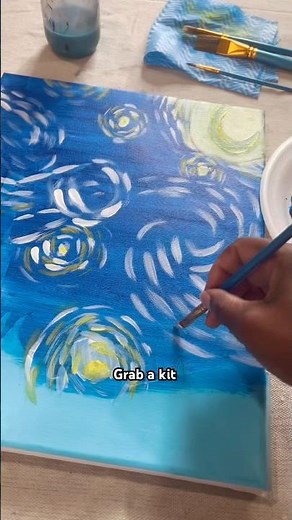 Relaxing Easy Painting Trick for Beginners & Hobby Painters | No Drawing Needed with Peiloff