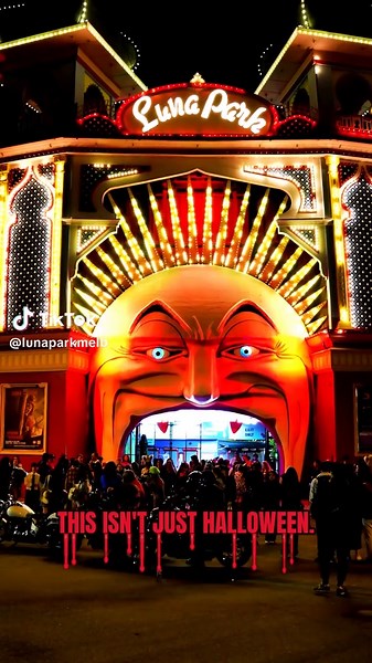THIS ISN’T JUST HALLOWEEN. IT’S HALLOWEEN AT LUNA PARK. Mazes. Scare zones. DJs. Live performers. Rides after dark. Costumes. Screams. Luna Dark. Who’s coming with you?#LunaDark #lunaparkmelbourne #halloween2026
