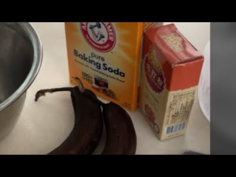 Lets make banana cake and have breakfast