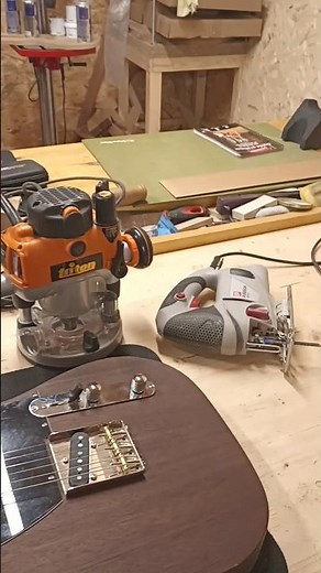 Making a guitar is easy