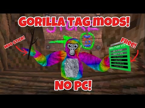 How to get mods in gorilla tag! | oculus quest 2 (no pc)