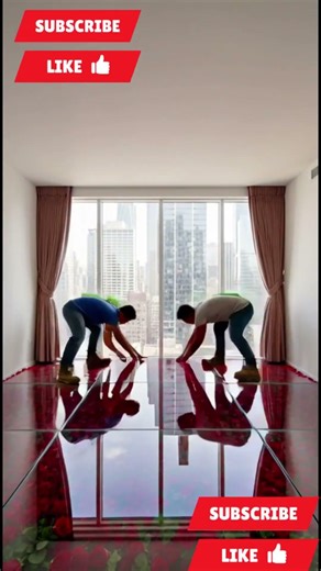 THIS FLOOR IS JUST INSANE 😱 Luxury epoxy floor made of roses #valentinesday