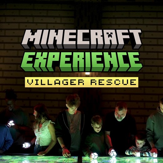 TRÆD DIREKTE IND I MINECRAFT-UNIVERSET ⛏️🧱 ’Minecraft Experience: Villager Rescue’ kommer til MCH Messecenter Herning 🙌 Her kan du og familien mine, bygge, løse missioner og bekæmpe creepers, mens I samarbejder om at redde landsbyboerne. Det er Minecraft, som du kender det – bare i virkeligheden. 🎮 Klar til at spille med? | MCH Messecenter Herning