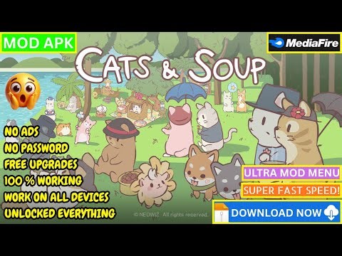 Cat and Soup Mod APK | Unlimited Money & Gems | All Unlocked Gameplay!