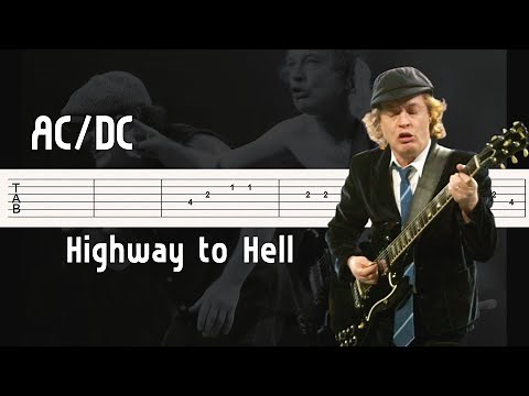 AC/DC - Highway to Hell Guitar Tutorial [Tab]