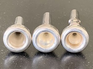 3 Great Trumpet/Flugel Mouthpieces!