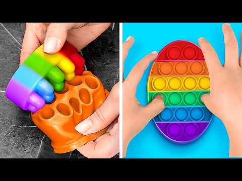 MOST SATISFYING DIYs! POP IT | Cool Tricks and Tips