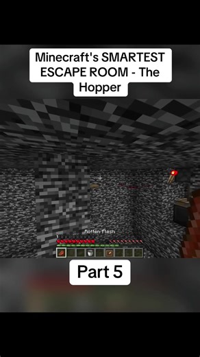 Minecraft's Smartest Escape Room - The Hopper
