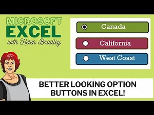 Create Beautiful Option Buttons for Excel Worksheets