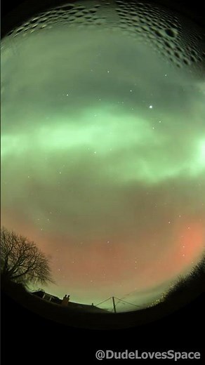 Last Nights Amazing Aurora Light Show! #northernlights #aurora