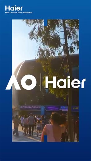 Great to see you again, AO! It's exciting to proceed together for the pinnacle! ⛰️🏅 Powered by smart technology, Haier in partnership with Australian Open, presents champion quality on courts and in life for fans globally. We pursue innovative and reliable experiences in order to create better solutions for global families.🏡 Enjoy the moments on courts, and get started with champion life.✨ #Haier #AO2026 #OfficialPartner #Tennis #PlayWithTheNumberOnes