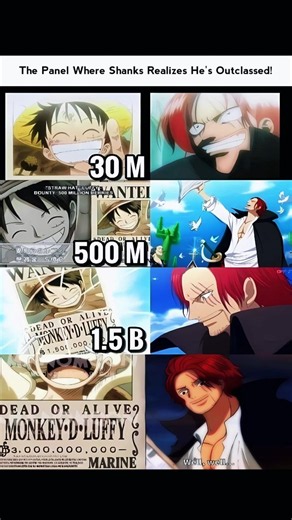 When Did Shanks Realize Luffy Surpassed Him?