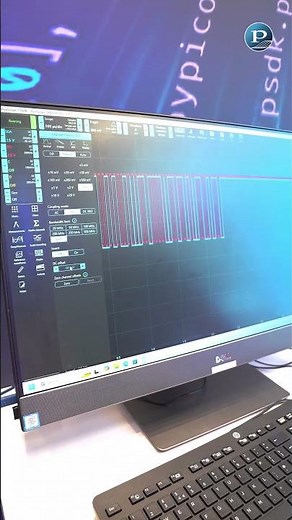 Centre I²C signals using DC offset #PicoScope #Oscilloscope #Electronics #Engineering