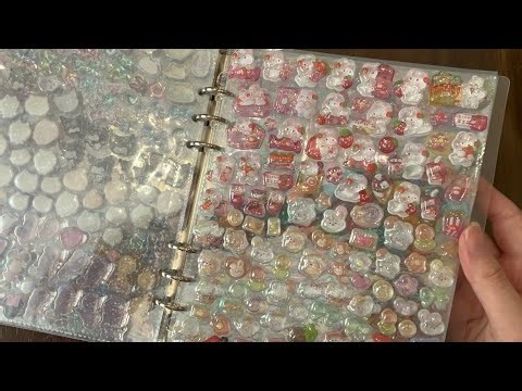 no talking sticker journaling | cozy blue theme