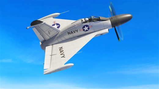 The first VTOL fighter that took off on its tail