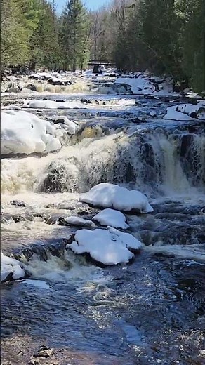 Brownstone Falls, Copper Falls State Park, Mellen Wisconsin