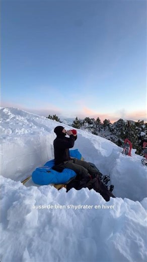 Bivouac à la belle étoile en hiver (mini vlog)