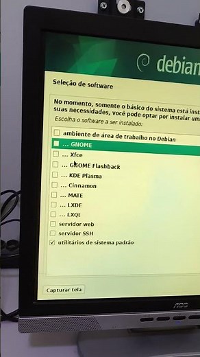 INSTALAÇÃO DO LINUX NO MODO GRÁFICO, DEBIAN 12 #servidor