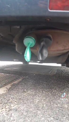 Balloon Exhaust Prank - Funny Car Sounds Video