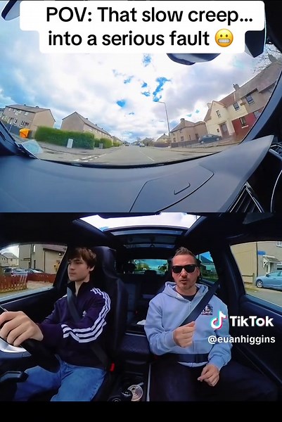 Driving Test: Don't Creep at Blind Junctions