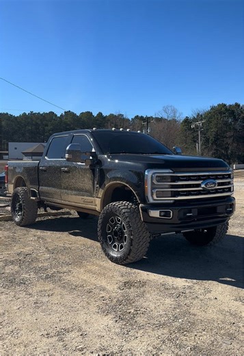 Impressive Off-Road F-250 Dirty Look