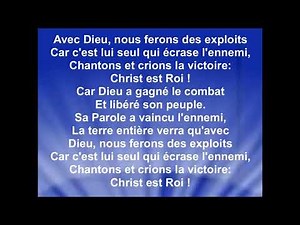 AVEC DIEU NOUS FERONS DES EXPLOITS - Mae Andrazz (cover Dale Garratt)