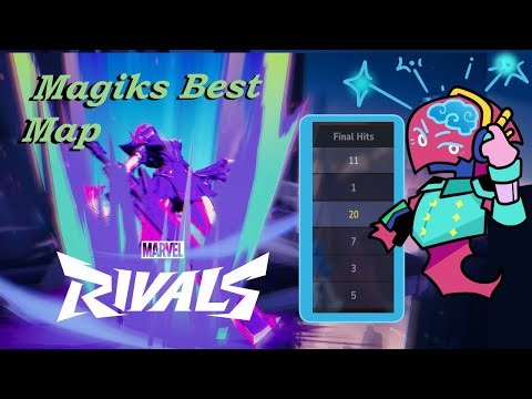 Ranking up using Magiks best map in Marvel rivals
