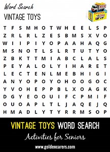 Vintage Toy Word Finder