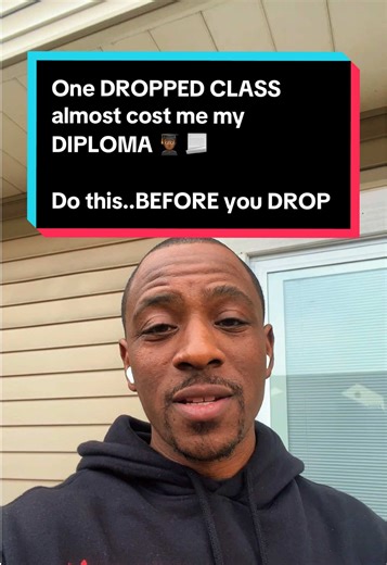 It’s easy to drop ➖ but it could cost you💰Before you drop that class you don’t want to take, pause 🛑. Talk to your professor about the course, reach out to someone who’s already taken it, and get a real sense of what you’re walking away from. Then check with your advisor, double-check your loans and grants, and make sure it won’t lead to bigger financial consequences. Know your drop deadlines, understand how many credits you need to stay eligible, and don’t let one quick decision turn into owi