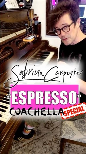 COACHELLA SPECIAL! How to Play MEGA HIT "Espresso" by Sabrina Carpenter - Easy PianoTutorial
