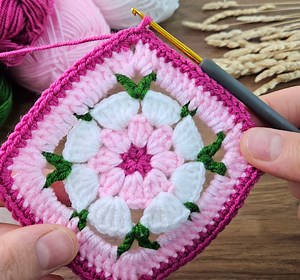524K views · 24K reactions | Wonderful!!! very easy crochet motif explanation #crochet #knitting | Aslı ile sanatsal tasarımlar | Facebook