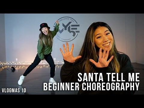 Santa Tell Me - Ariana Grande | BEGINNER CHOREOGRAPHY