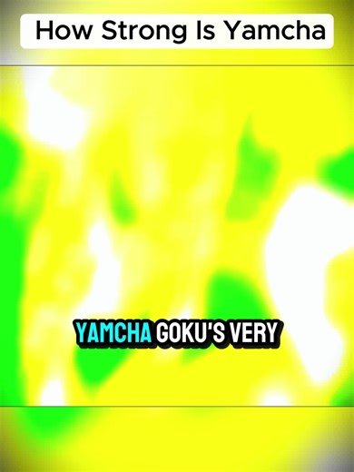 z2 1 How Strong Is Yamcha #dbz #dragonball #yamcha #animefacts #goku_01