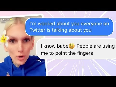 Jeffree Star In Distress, Private DMs Leak