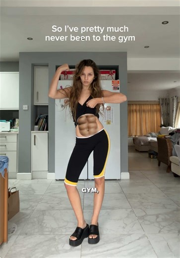 Fashion Diva Hits the Gym with Style