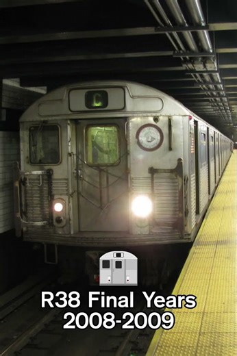 R38 Final Years 2008-2009 #nycsubway #nostalgia #throwback