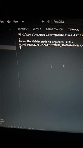 How to Organize Files with Python | RuleDrive Project #PythonProgramming #CodingLife #CanadaTech